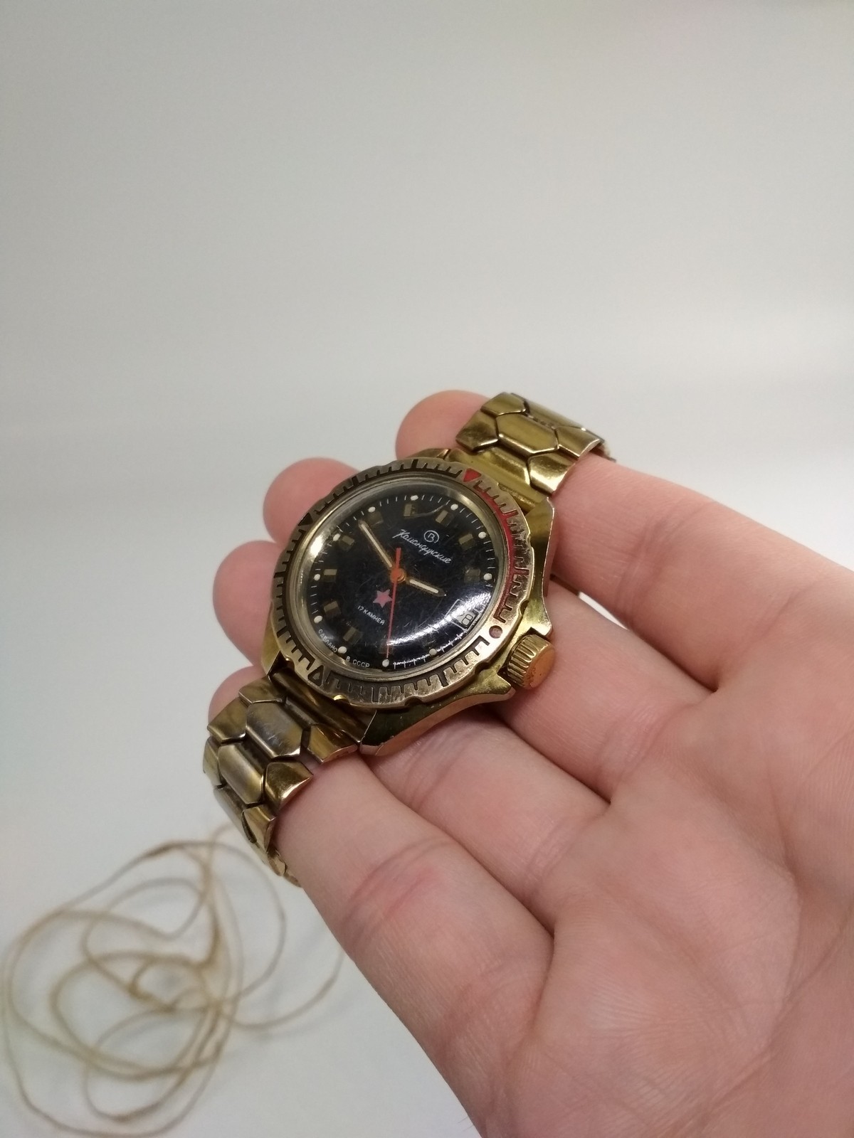 Soviet mechanical wristwatches Vostok Komandirskie, *347