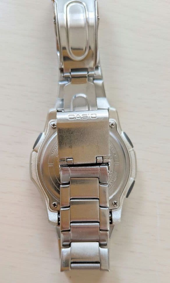 [Working ] Casio Wave Ceptor WVA-M630 Radio-Controlled Solar Watch From Japan
