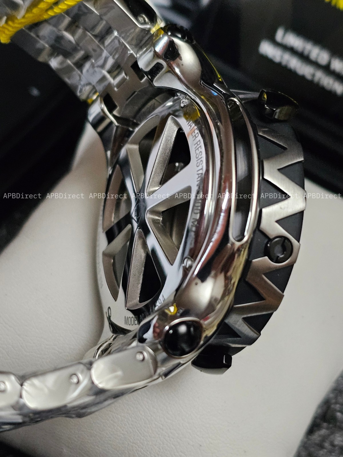 Invicta – CERBERUS – Tri 3 Movements Carbon Fiber Abalone MOP Dials mens watch