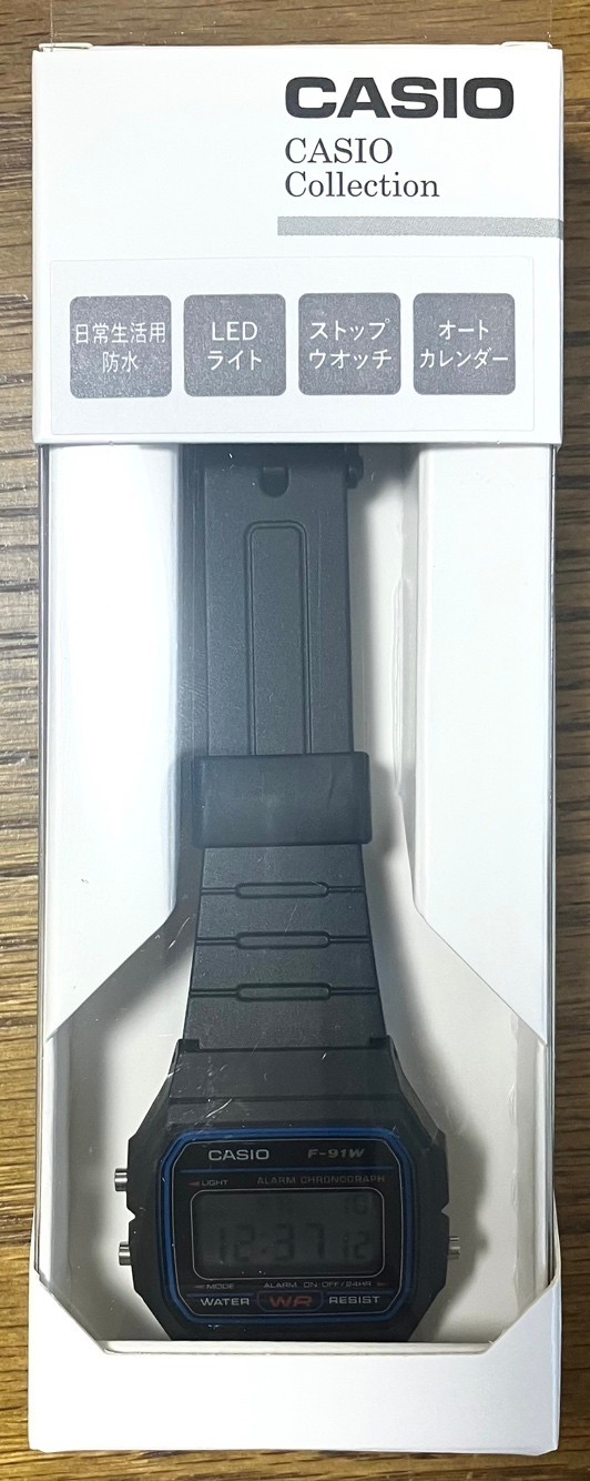 Brand-new and unused !!! [CASIO] Watch 【Domestic Authentic Product】F-91W-1JH