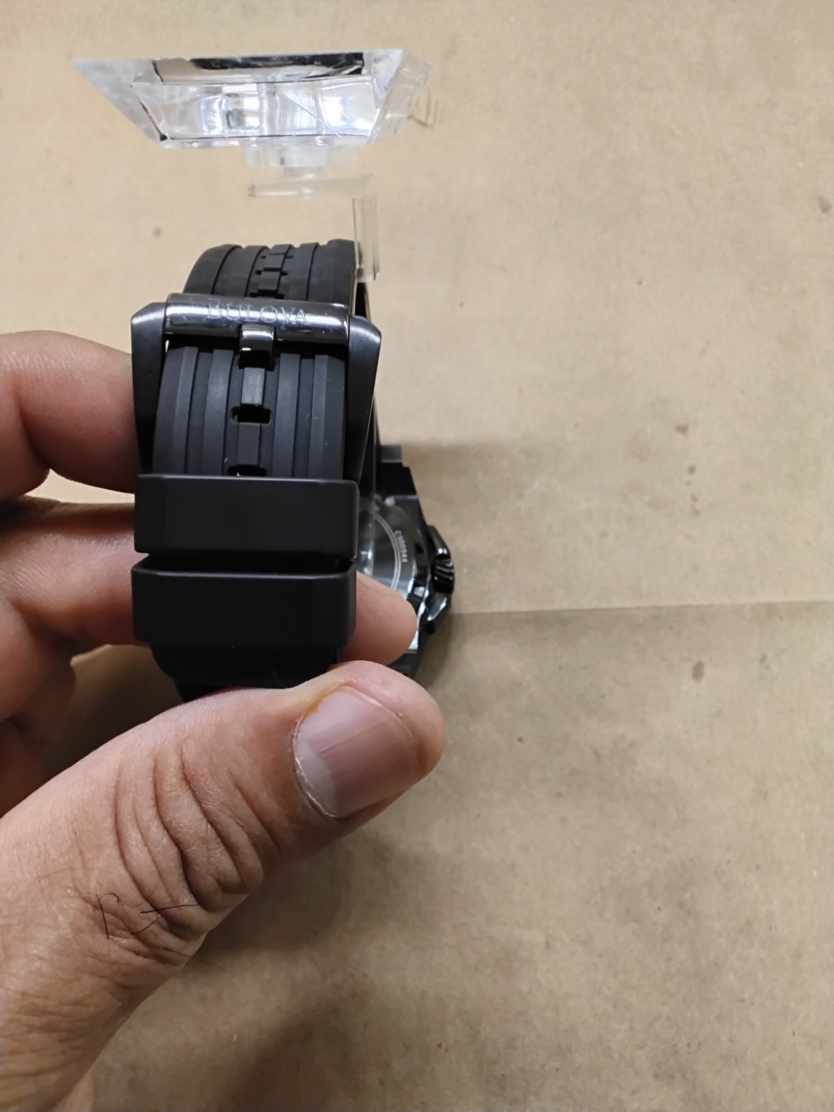 Bulova Precisionist Champlain C960944 ( 98B142 ) Rubber/Silicone Strap Working