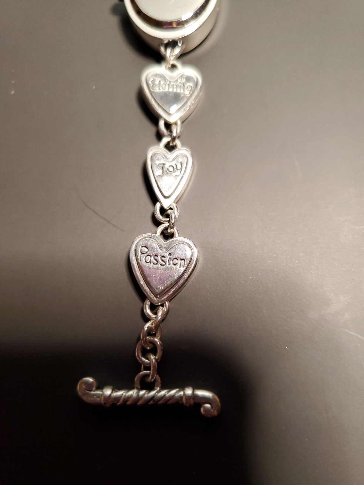 Brighton Picadilly Heart Watch 8 Charms In Wristband Multi-Color Hearts – NEW