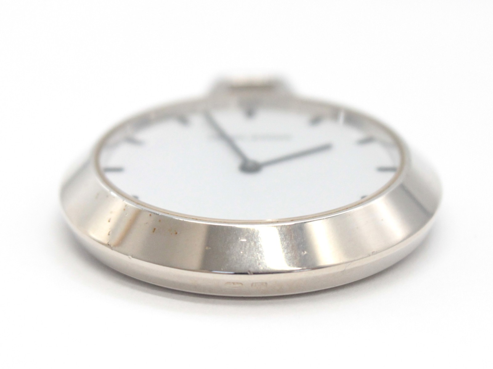 [NEAR MINT] GEORG JENSEN Sterling Silver Pocket Watch No.2367 35mm JAPAN Y855