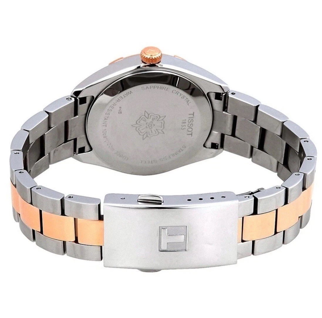 New Tissot PR 100 Mother of Pearl Diamond Women’s Watch T101.910.22.116.00