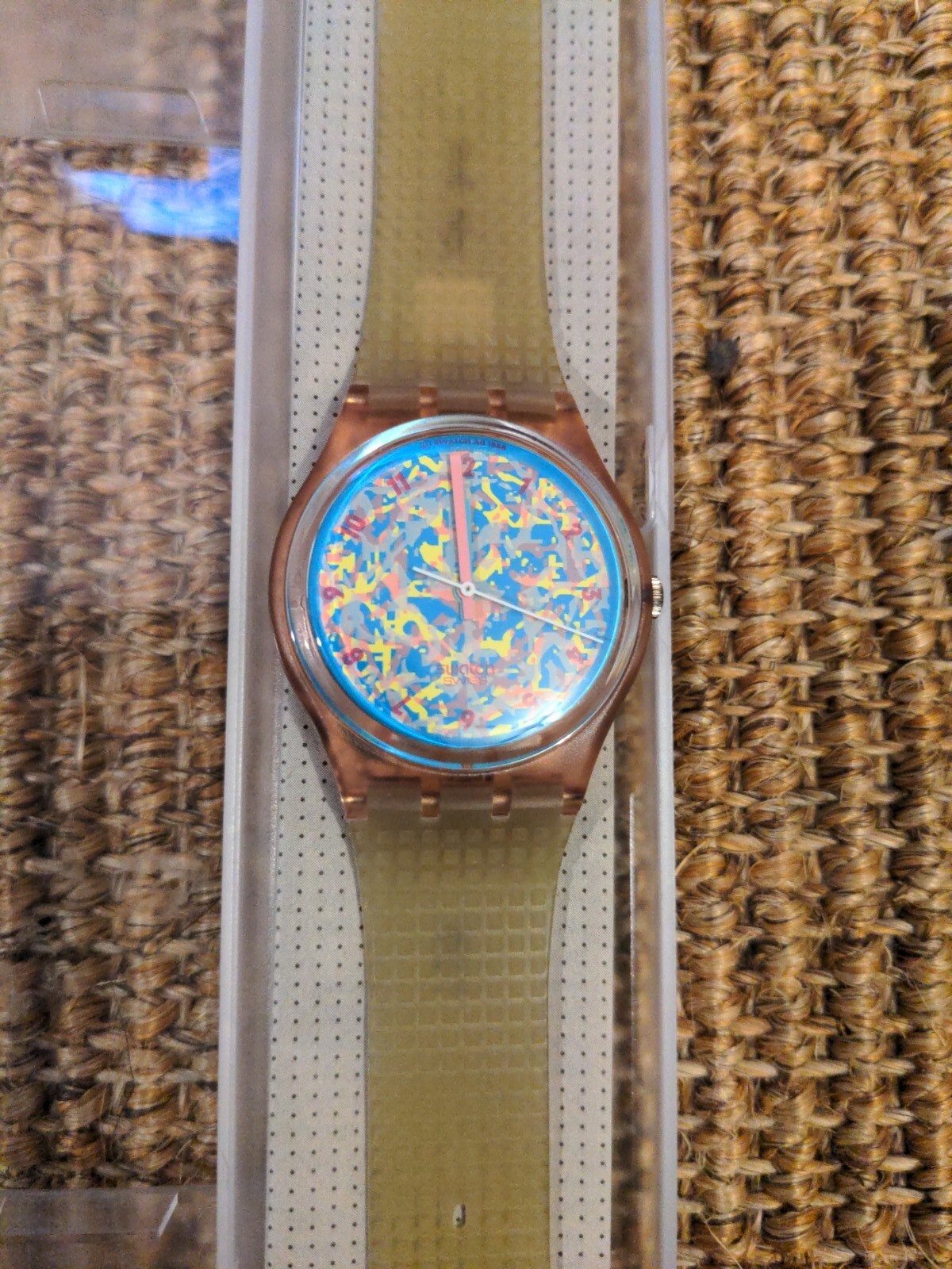 SWATCH “ABSTRACT PAINTING” NEW 1988