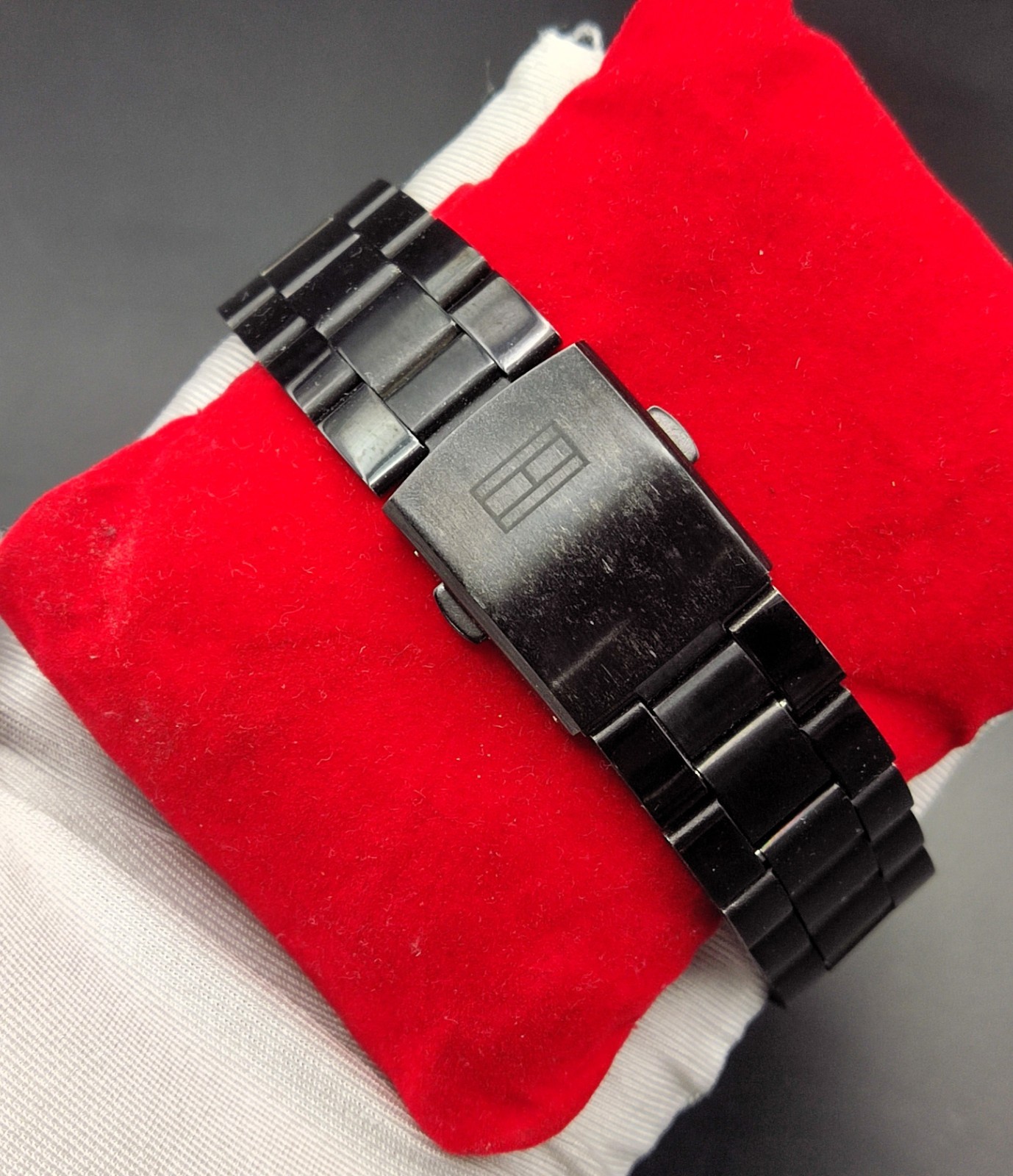 #Refurbished Tommy Hilfiger Quartz Date Indicator Black Dial Men’s Wrist Watch