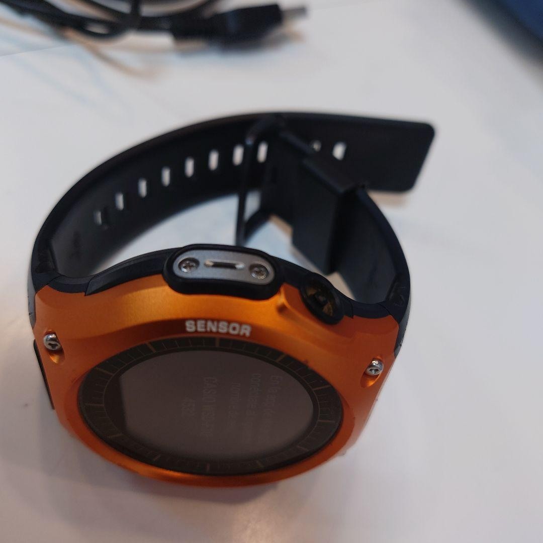 CASIO WSD-F10 Orange Digital Watch