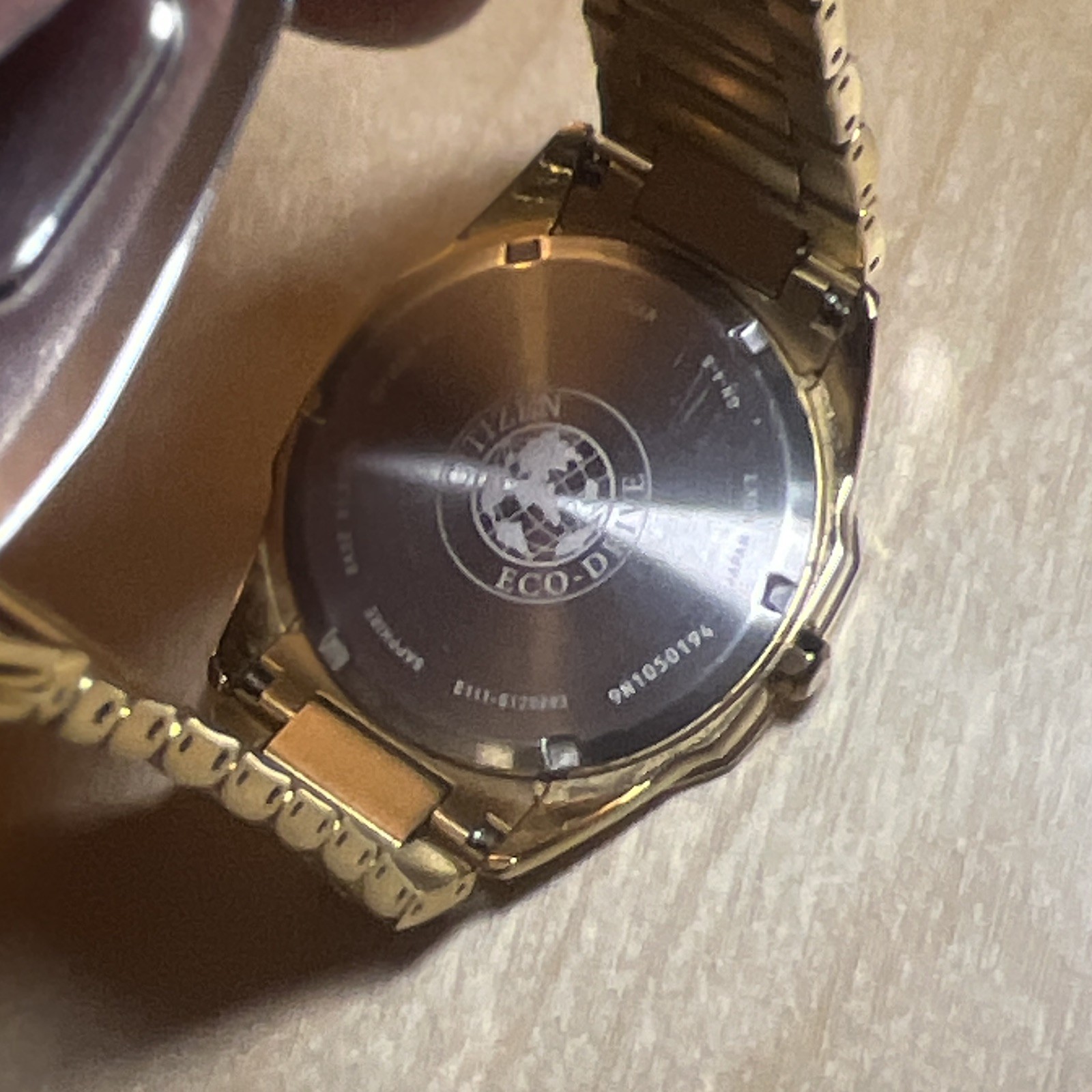 Citizen Corso Eco-Drive Gold-Tone Octagon BM7492-57A Sapphire Crystal 41 mm