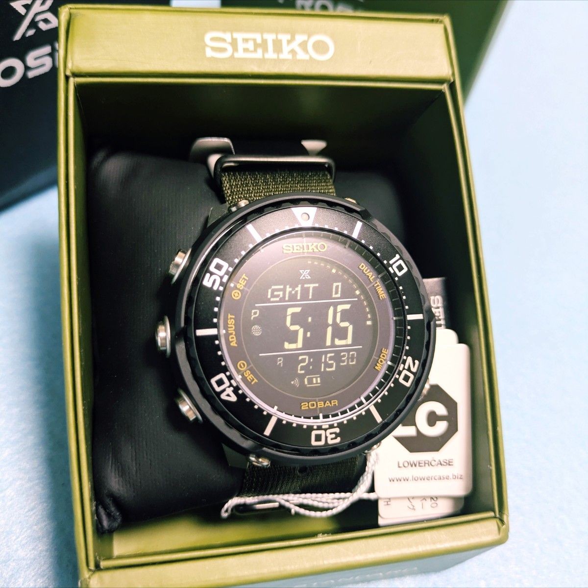 [Limited Edition] SEIKO PROSPEX LOWERCASE Khaki SBEP007