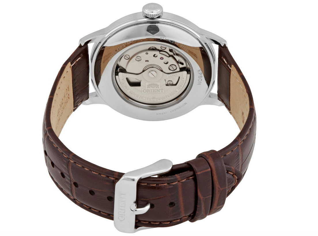 Orient Men’s Bambino Classic Automatic Beige Dial Watch – RA-AP0003S30B NEW