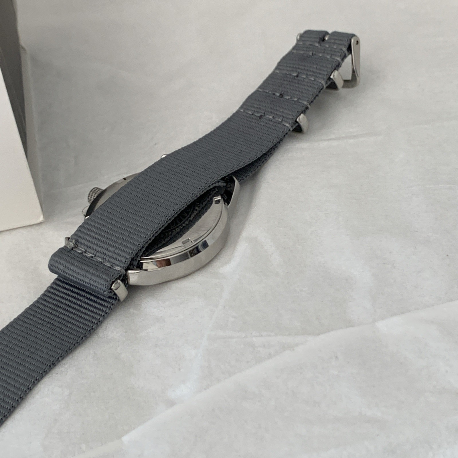 Citizen Men’s Eco-Drive Day & Date Military Style Canvas Strap WatchBM8180-03E