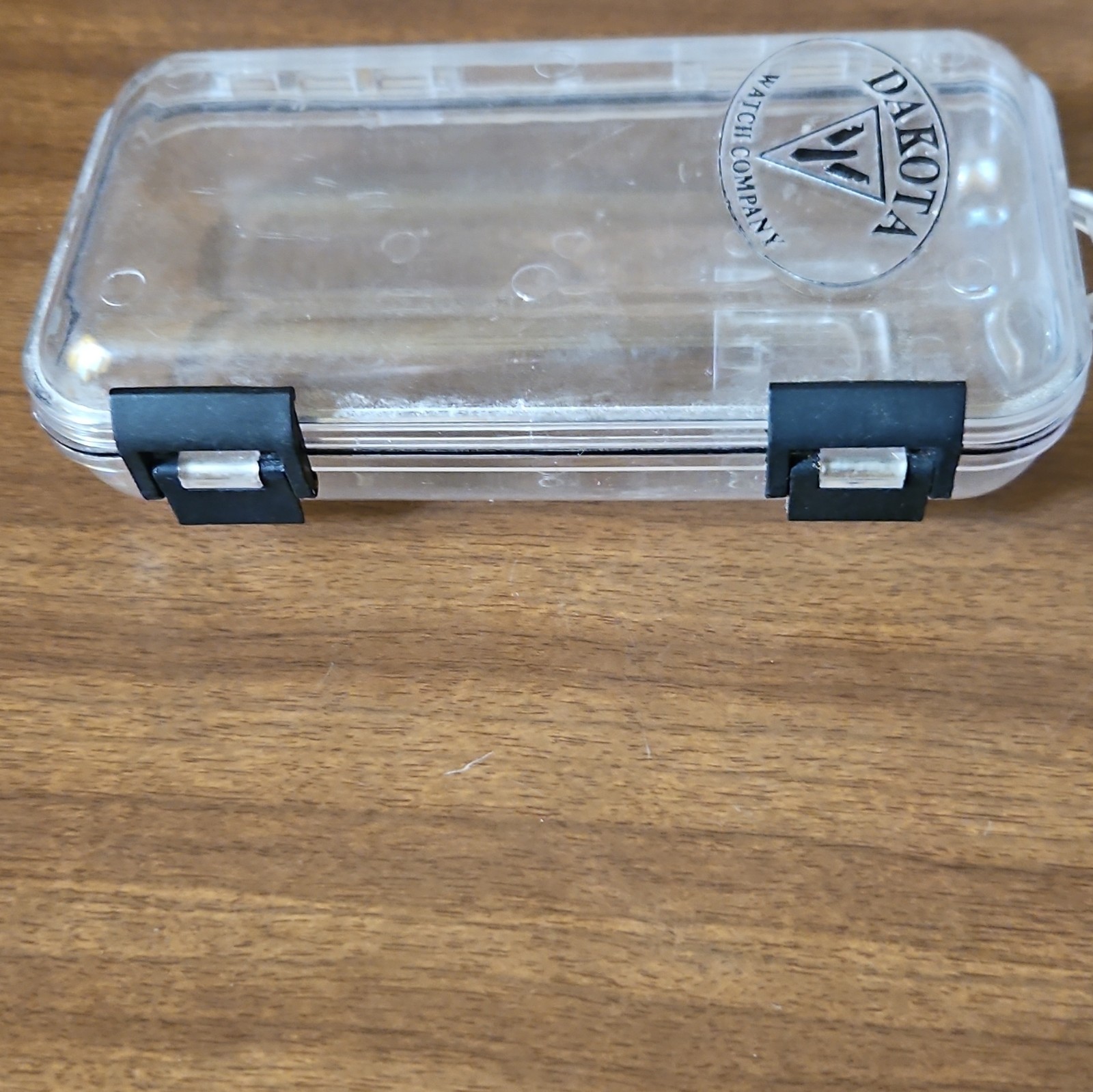 Dakota Watch Quartz Clear Matte Plastic Case