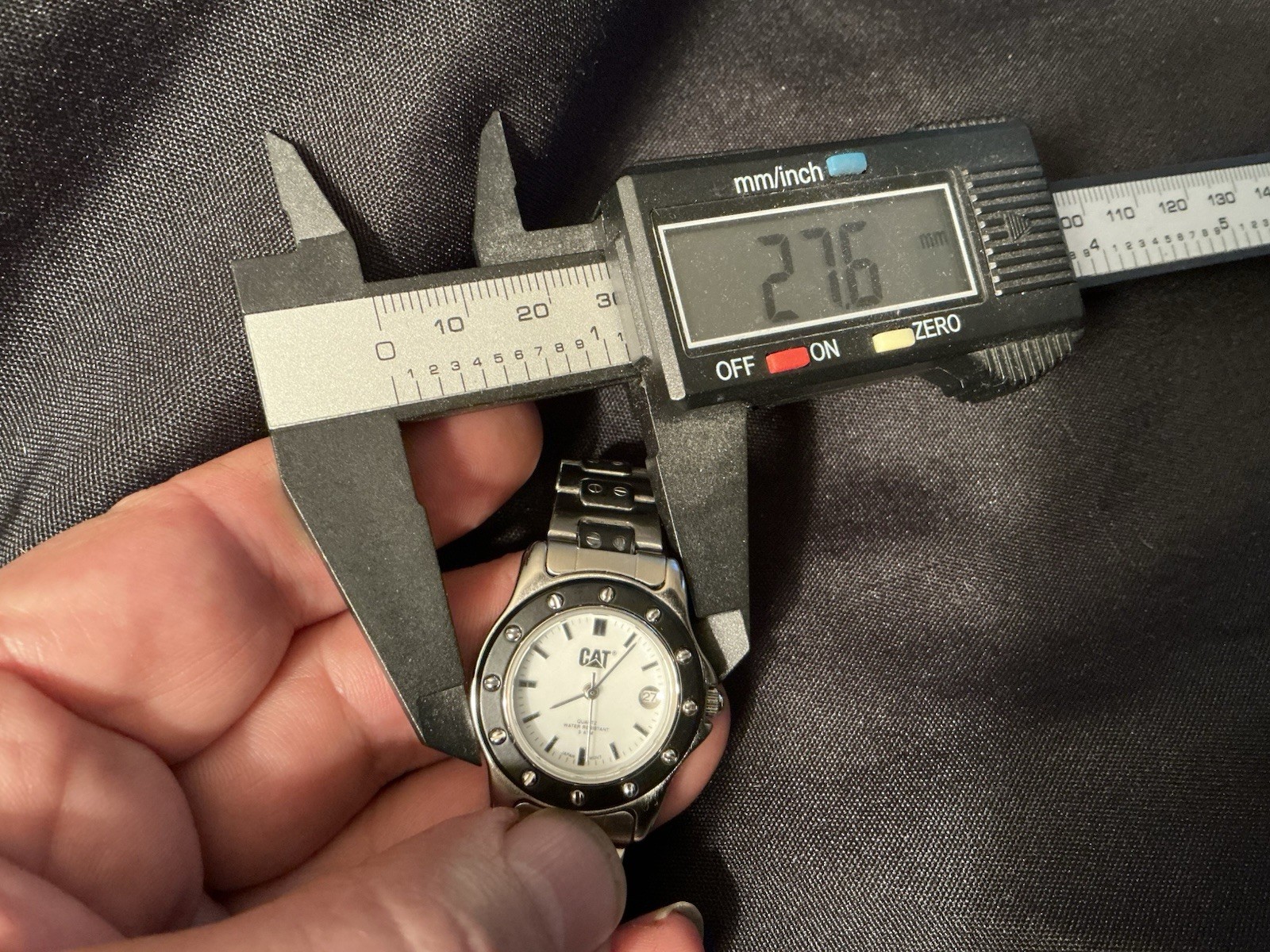 Vtg 2006 Caterpillar CAT Construction Equipment Co. Lady Watch New w New Battery