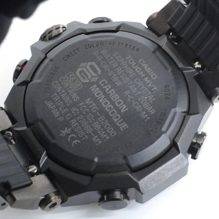 CASIO G SHOCK MTG B2000BD 1A4JF MTG B2000 Series Carbon Fiber Reinforced Resin x