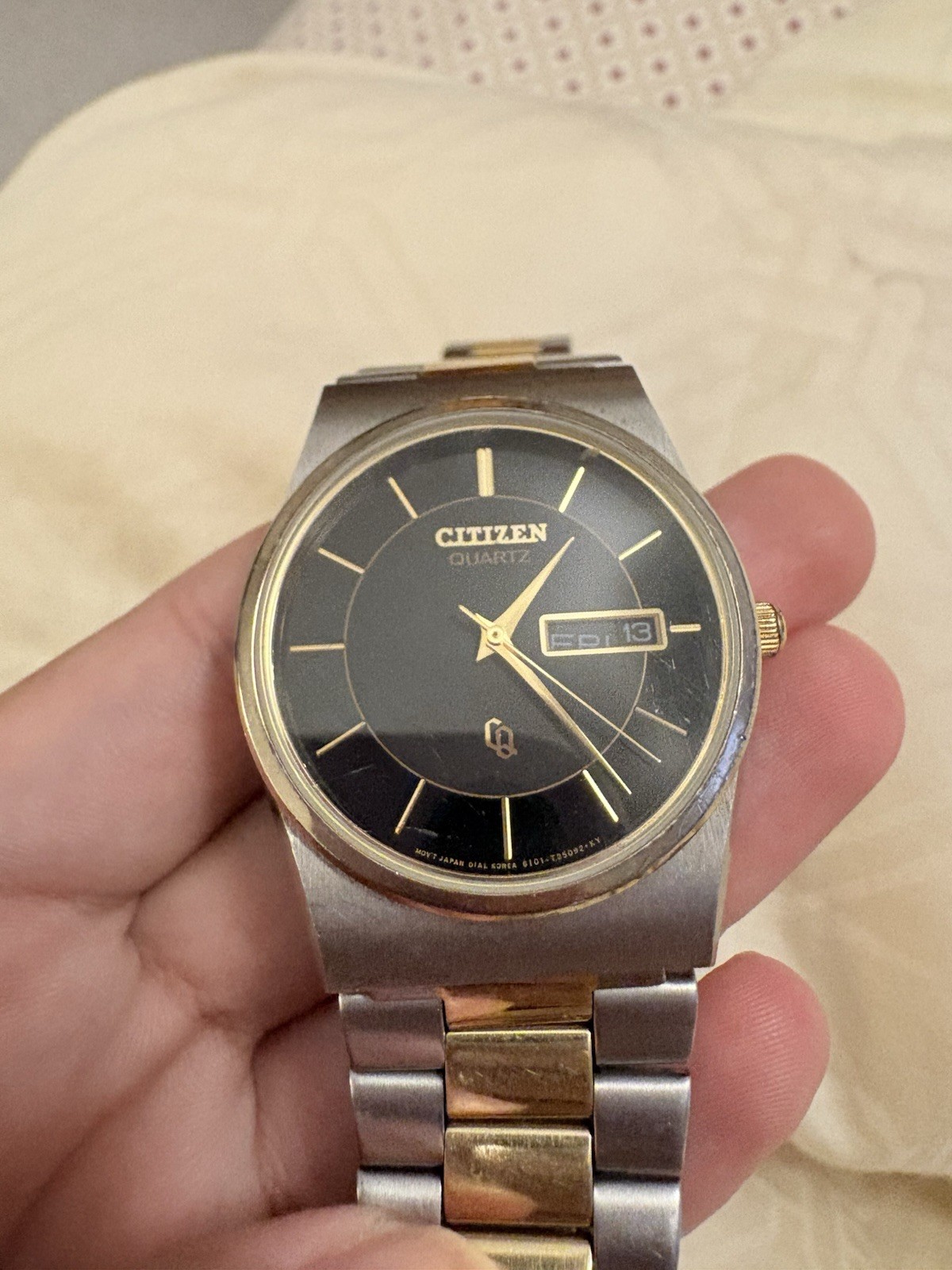 Citizen Men’s Vintage Quartz Watch Stainless Two-Tone