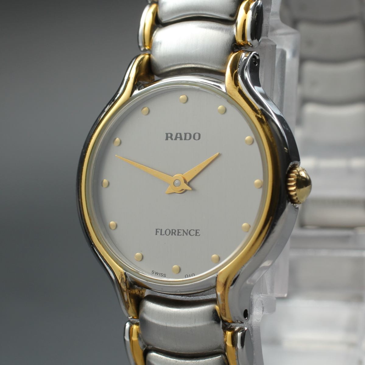 Rado Florence 204.3647.4 Two Tone Quartz 22mm Women’s Watch Swiss Mint New Batt