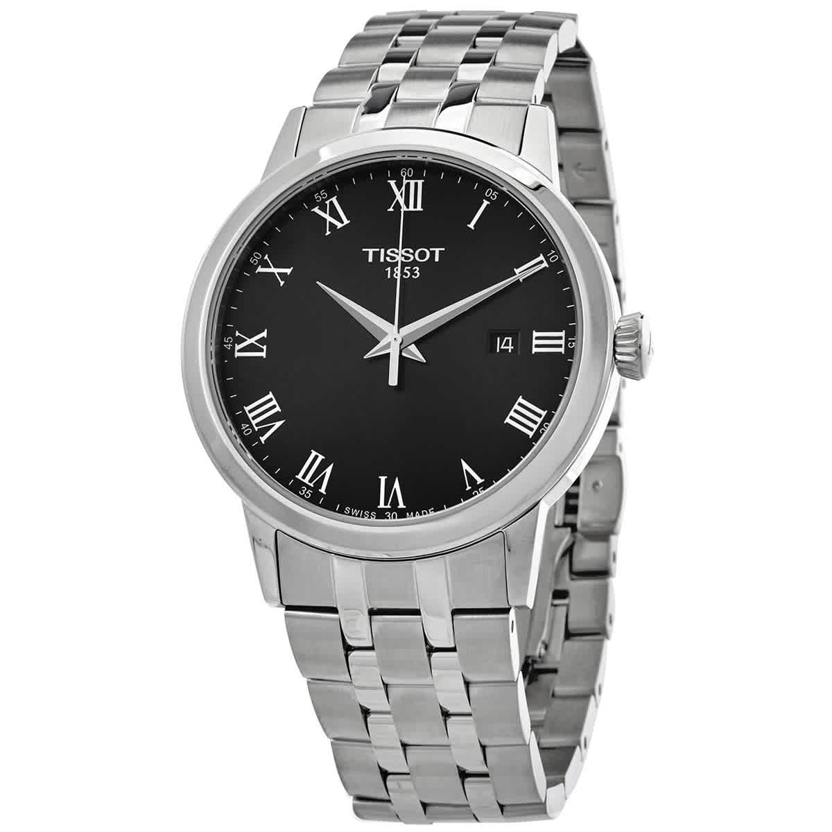 Tissot T-Classic Quartz Black Dial Men’s Watch T129.410.11.053.00