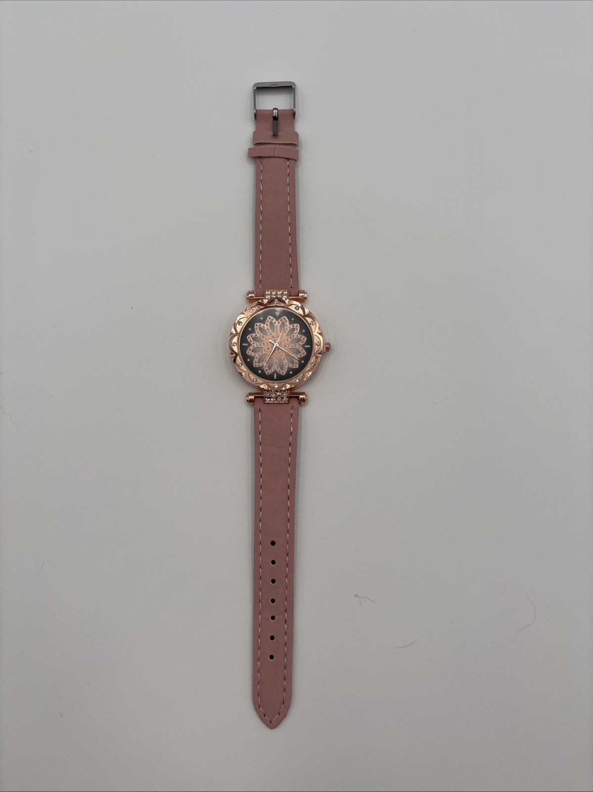 Women’s Pink Band Watch Round – 34mm
