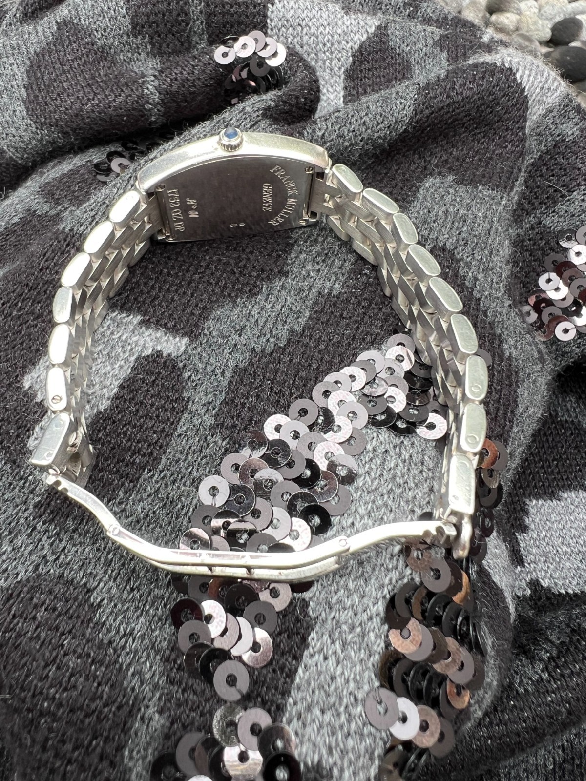 FRANCK MULLER CURVEX DIAMOND BEZEL QUARTZ 1752QZDP LADIES WATCH