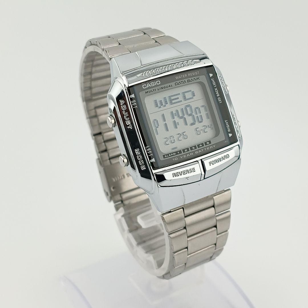 Working CASIO Data Bank DB-360 13-Language Retro Men’s Watch