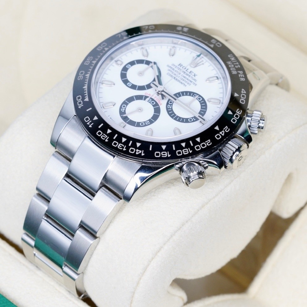 Rolex Daytona 116500LN PANDA White Dial Black Sub Dials Stainless Steel 40mm