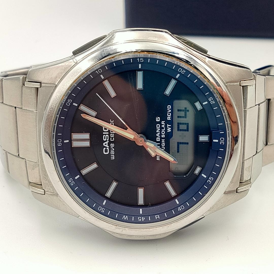 WORKING Casio Wave Ceptor WVA-M630 Module 5161 Tough Solar Radio Watch