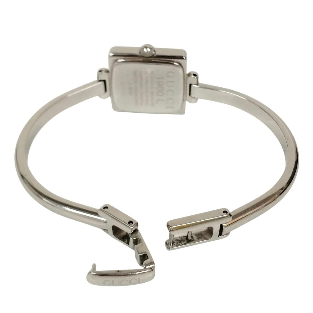 Gucci 1900L bangle watch quartz ladies wristwatch C612 used