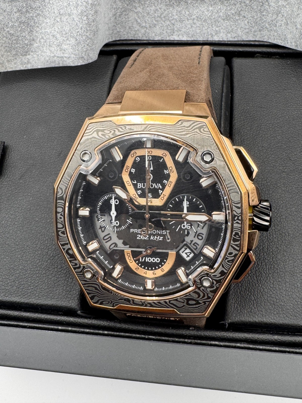 Bulova 98B356 Precisionist X 10th Anniversary Special Edition 45mm New