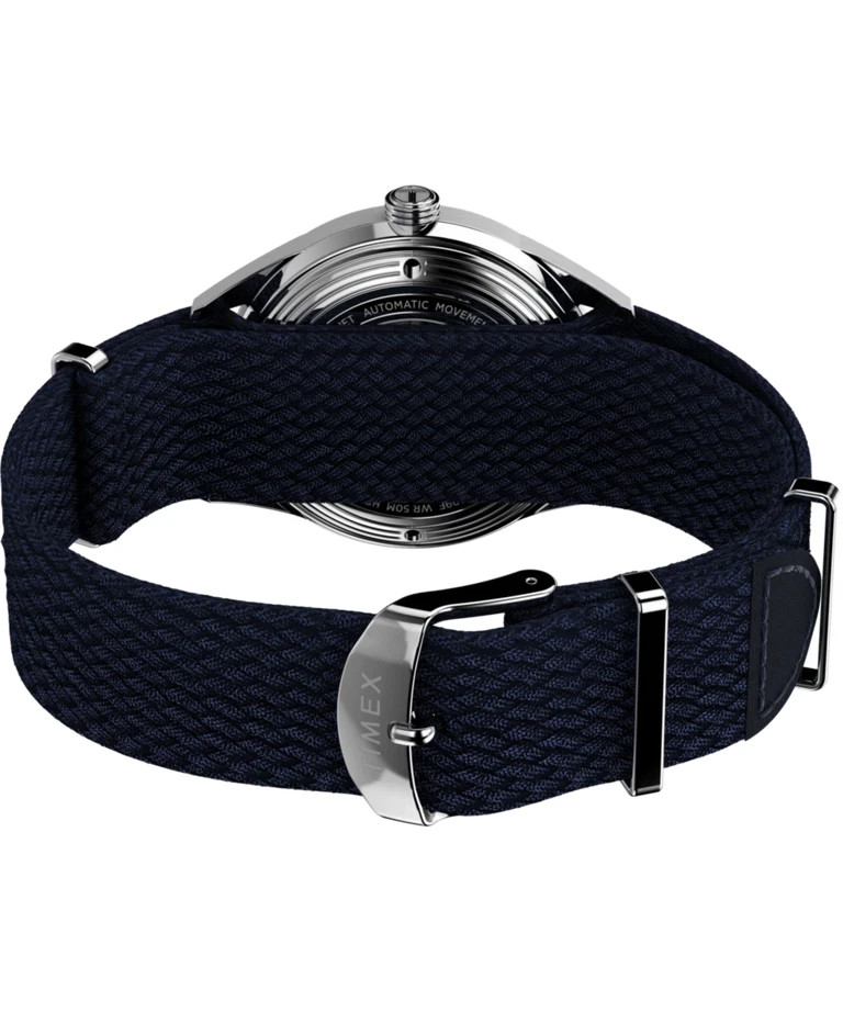 New Timex Marlin® Jet Automatic 38mm Fabric Strap Watch TW2V72300