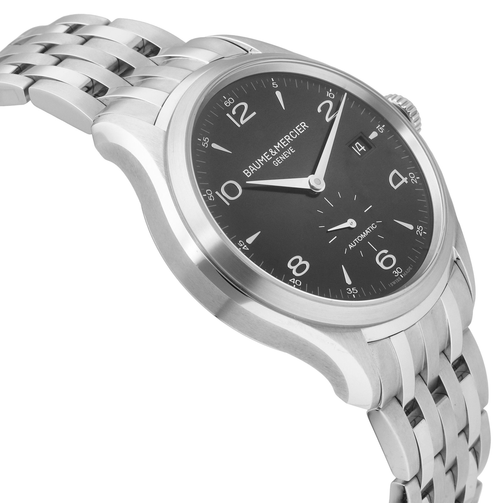 Baume & Mercier Clifton Black Dial 41mm Automatic Men’s Watch M0A10100