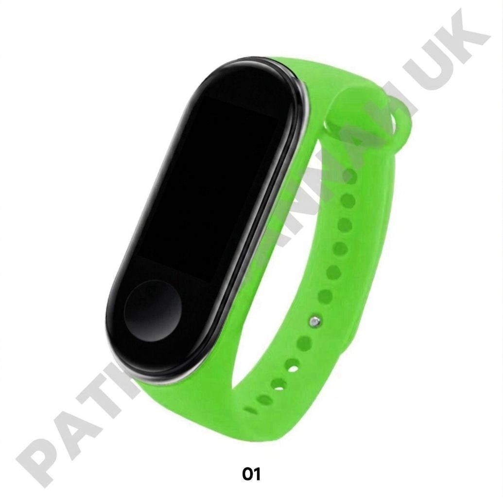 C. Universal Fit Digital Watch – Waterproof Time Date Year – Adjustable Strap