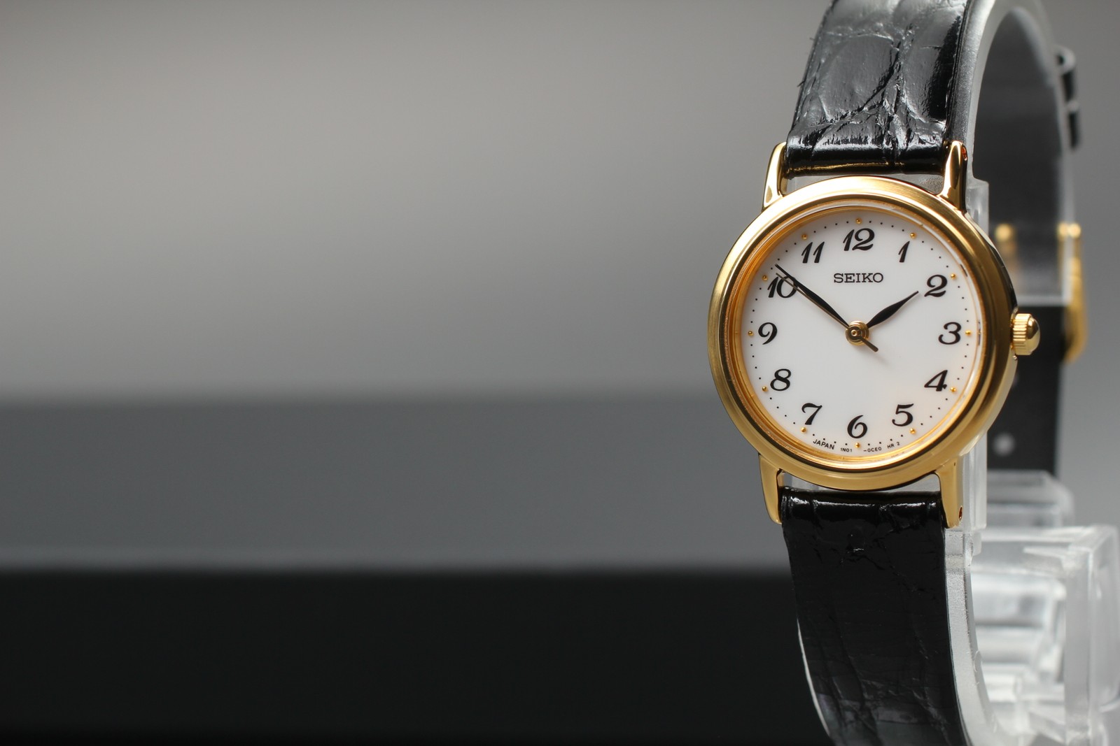 2012 N MINT Seiko Spirit 1N01-0BA0 Quartz SSDA030 Gold SGP Womens Watch JAPAN