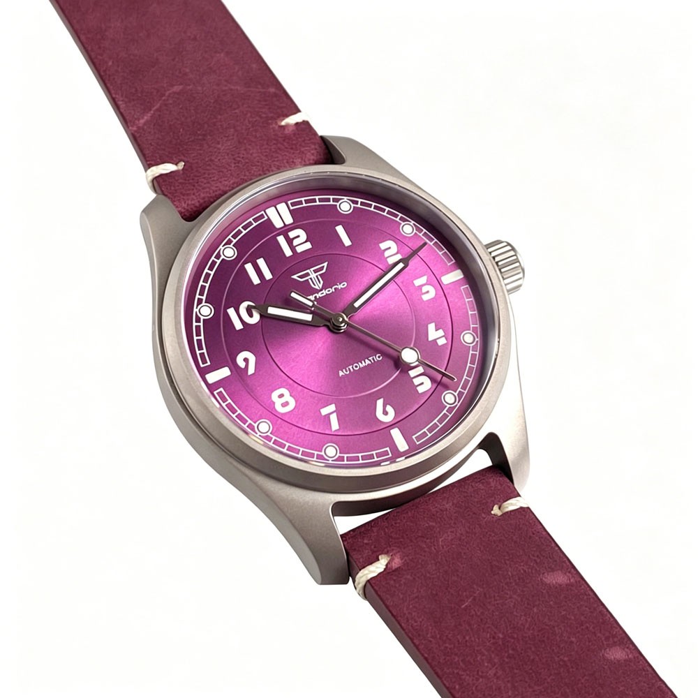 39mm NH35 Titanium Case Luxury Business 20ATM Diver Swim Men Mechanical Watch