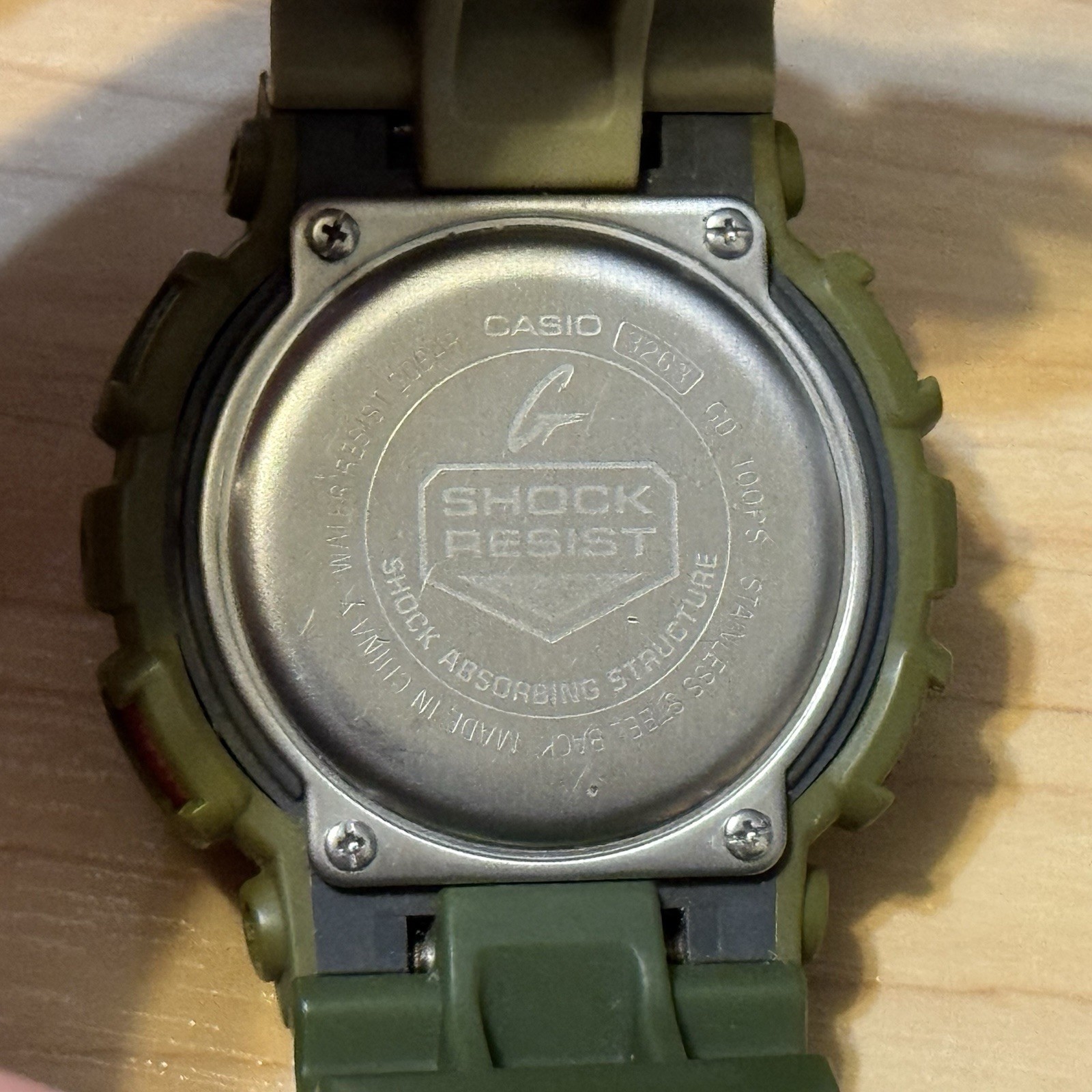 Casio G-Shock GD-100PS-3JS Playset Collab w/ G-Man Figure Digital Watch GD 100
