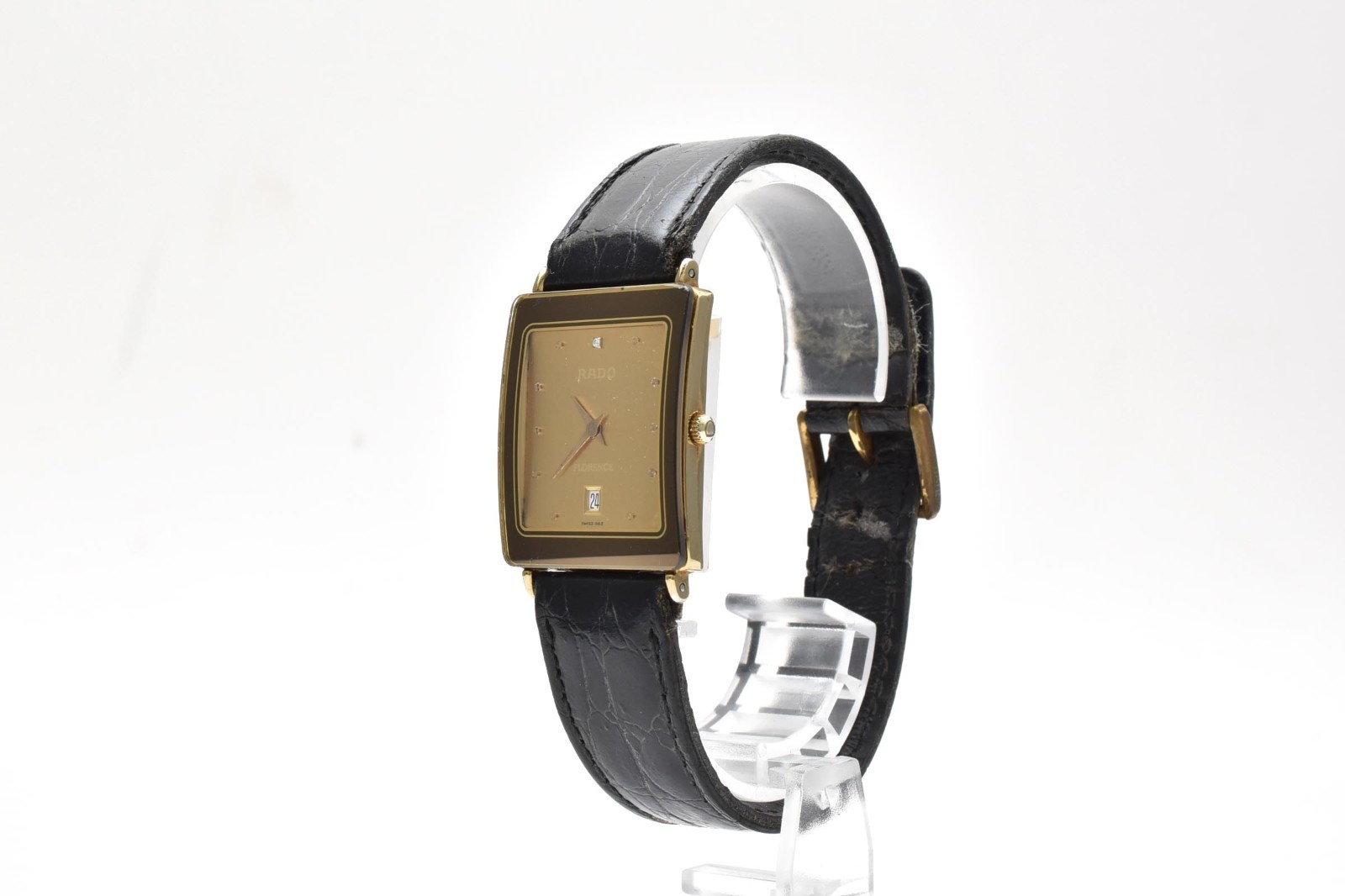 [Exc+5] RADO Florence 160.3605.2 Square Quartz Men’s From Japan