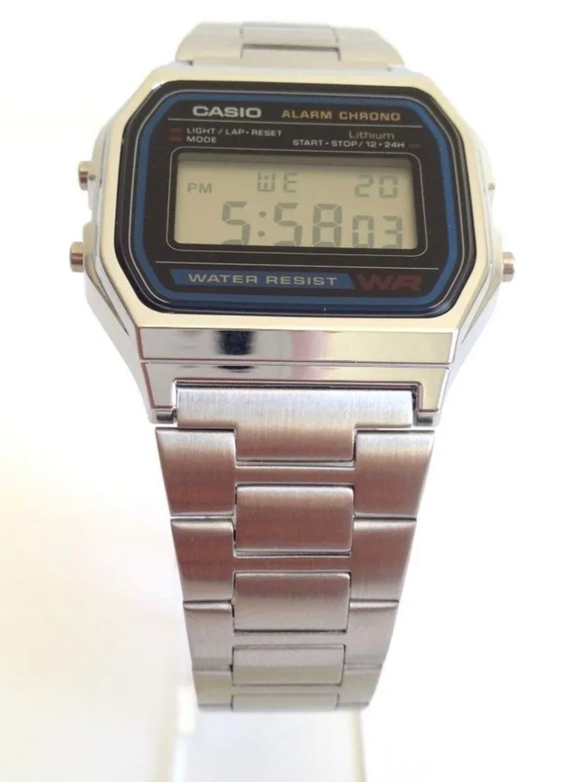 Casio Classic A158WA-1DF Wrist Watch for Men – Silver
