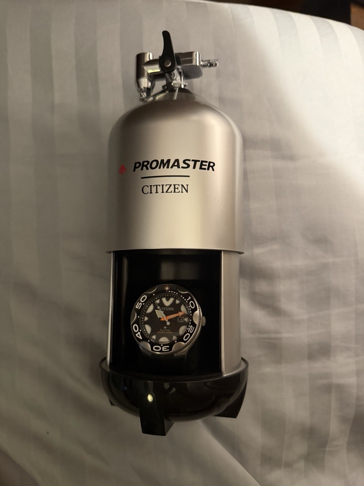 Citizen Eco-Drive Men’s ​PROMASTER ORCA Black Rubber Strap Watch