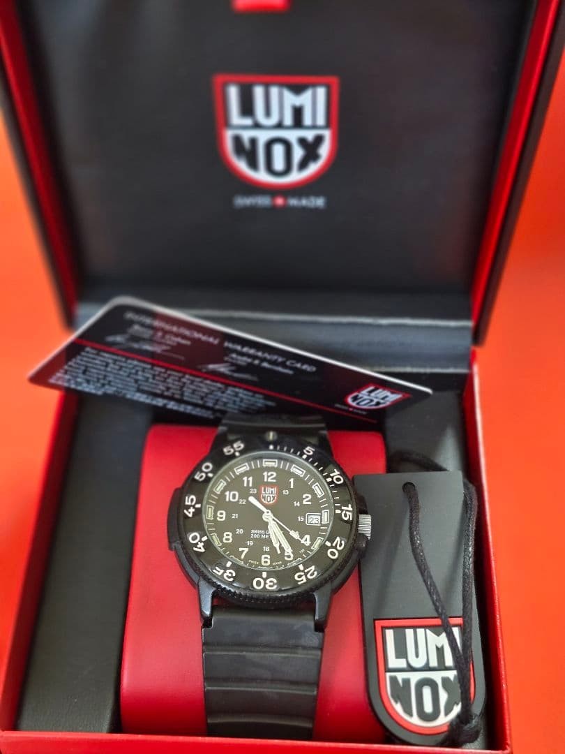 Super ed Excellent Condition Luminox 3000 3900QZ 200m Water Resistant Used by th