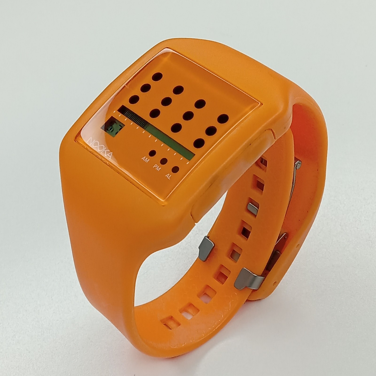 Super Rare Orange Nooka Watch Unique Futuristic Style- Zub – New Battery