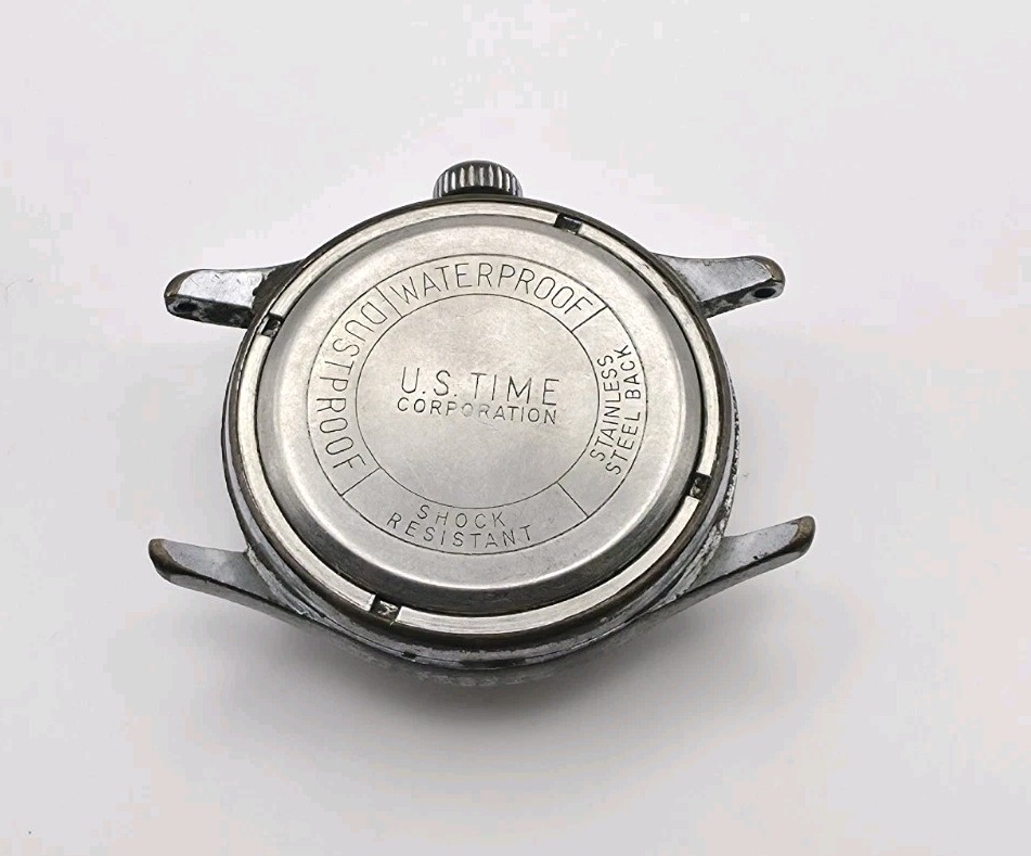 Vintage Timex US Time Military Style Mechanical Wrist Watch Runs