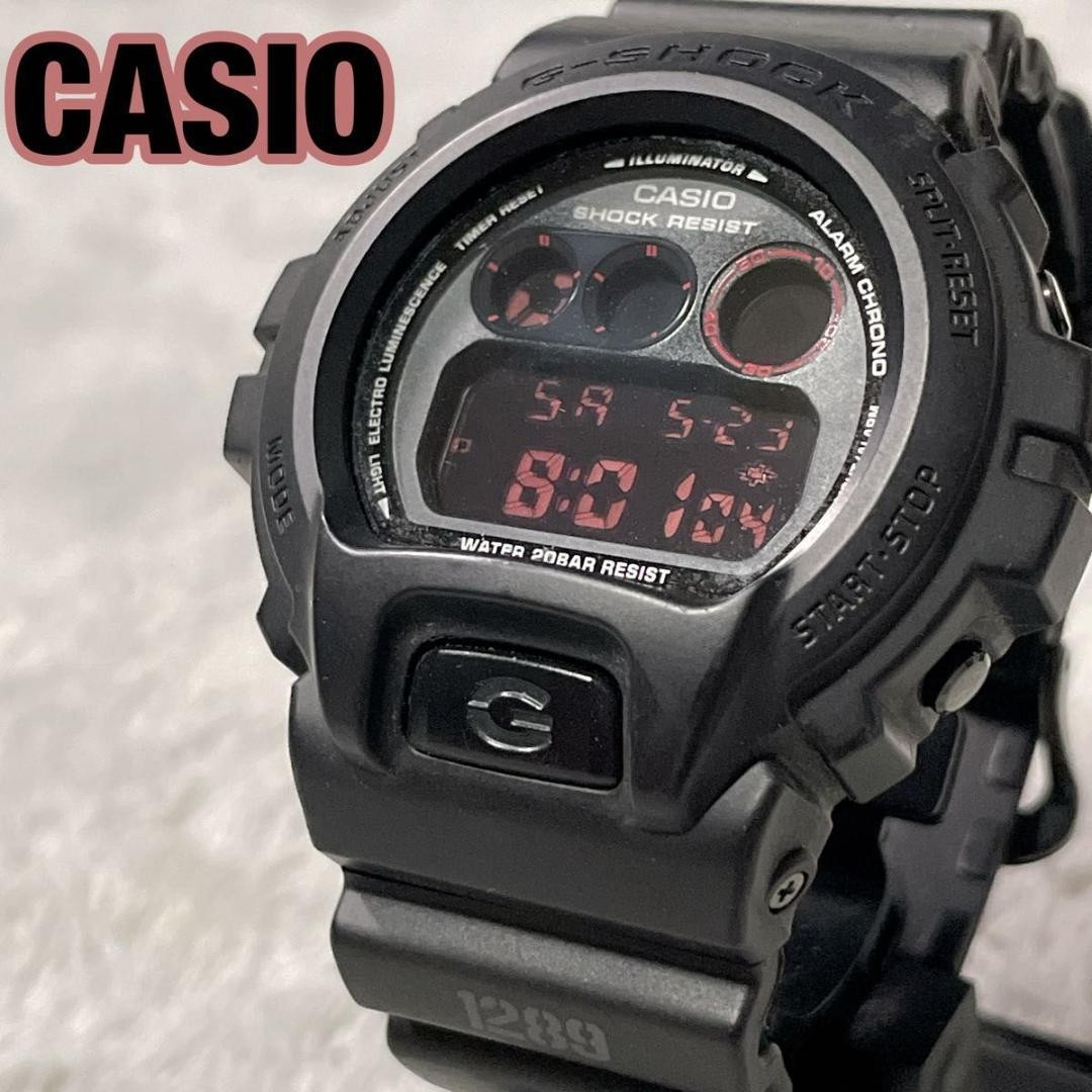 Casio G-Shock DW-6900MS-1 All Black Digital Watch G525