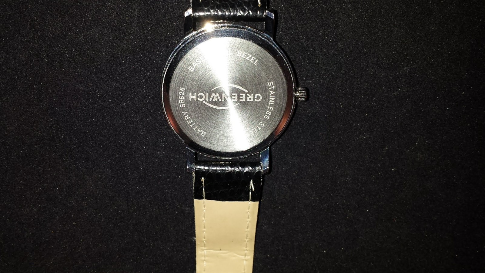 Greenwich Watch Faux Mother of Pearl Background