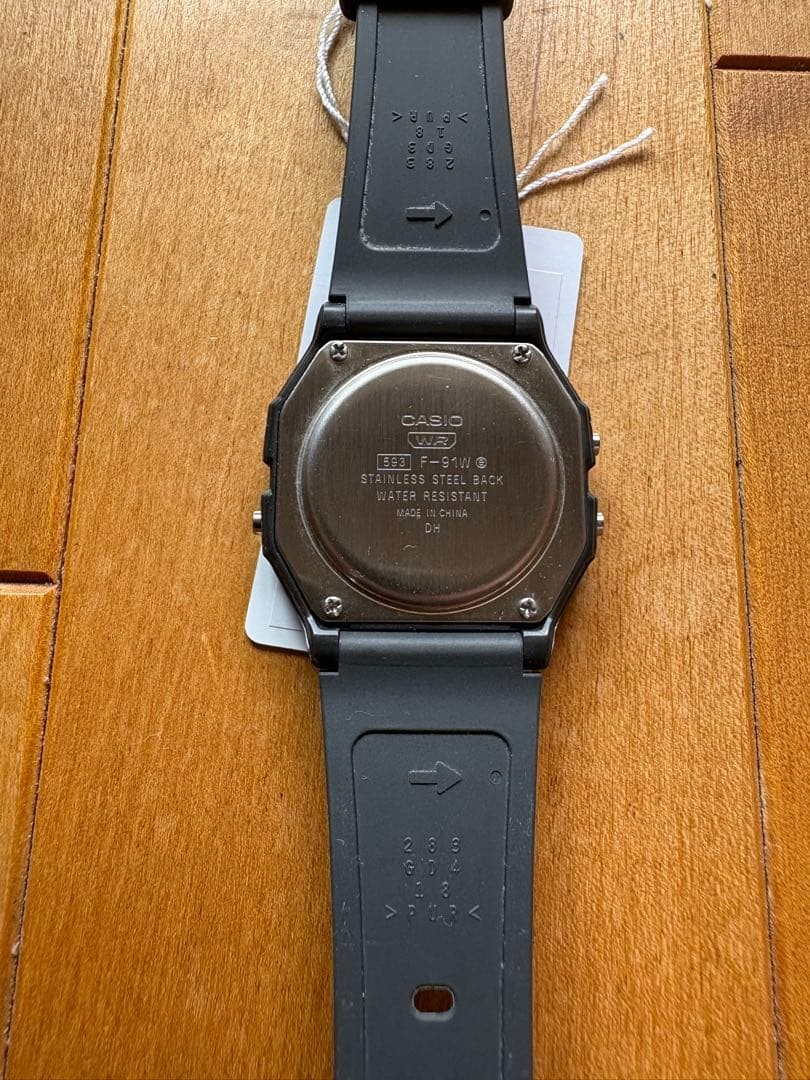 CASIO Watch F-91WB-8A Dark Gray [International Model]