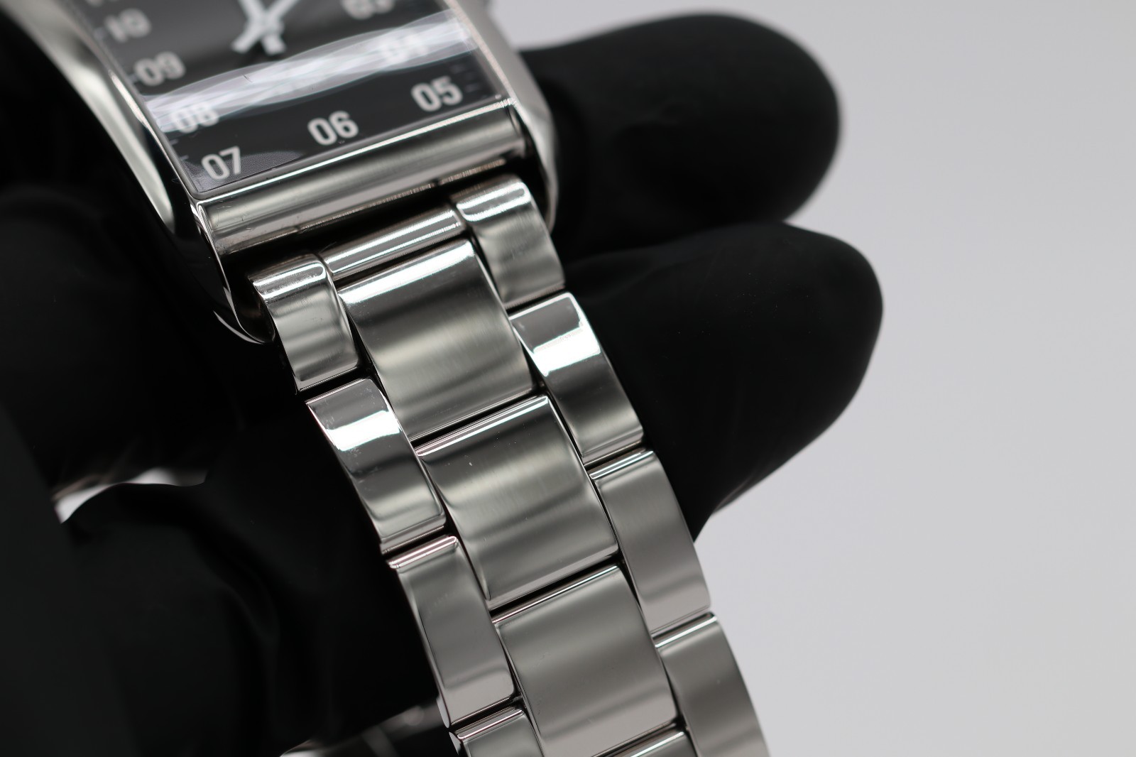 Tom Ford Watch, N.001 Quartz, Black Dial , Stainless Steel Band | MSRP $2,200