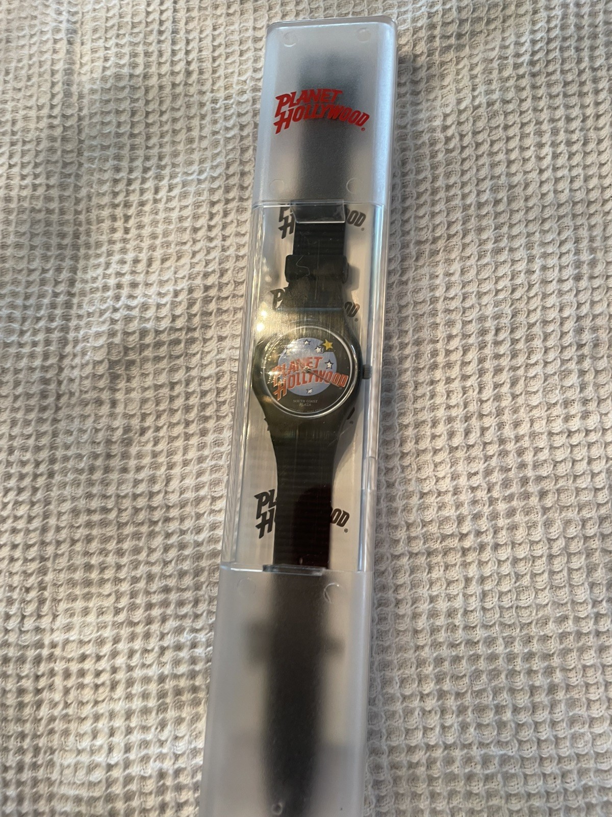 NEW RARE VINTAGE Planet Hollywood LONDON Watch STARS Design Original packaging