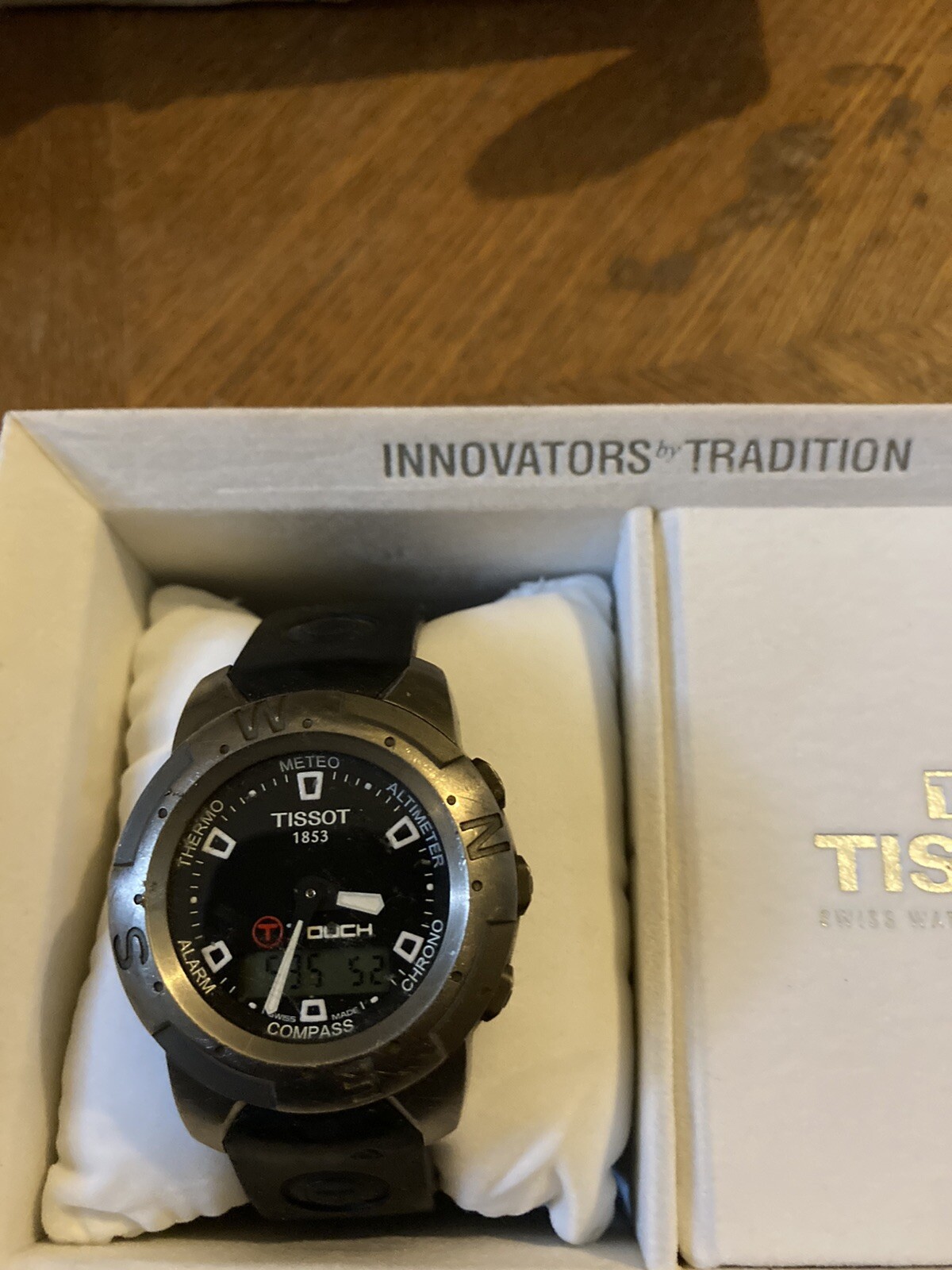 Tissot 1853 TITANIUM Smart Watch T-Touch, Swiss Made Series Z 252/352