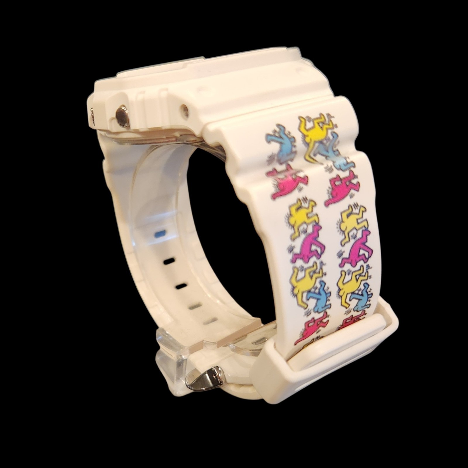NEW! Casio G-SHOCK × KEITH HARING Men’s DW-5600VT Limited Edition Watch RARE!