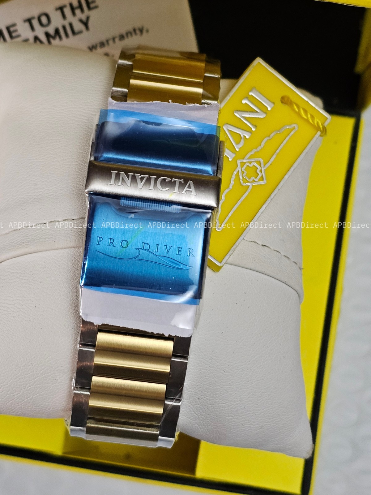Invicta – Pro Diver – Very Thick Flame-Fusion Crystal Chronograph – mens watch
