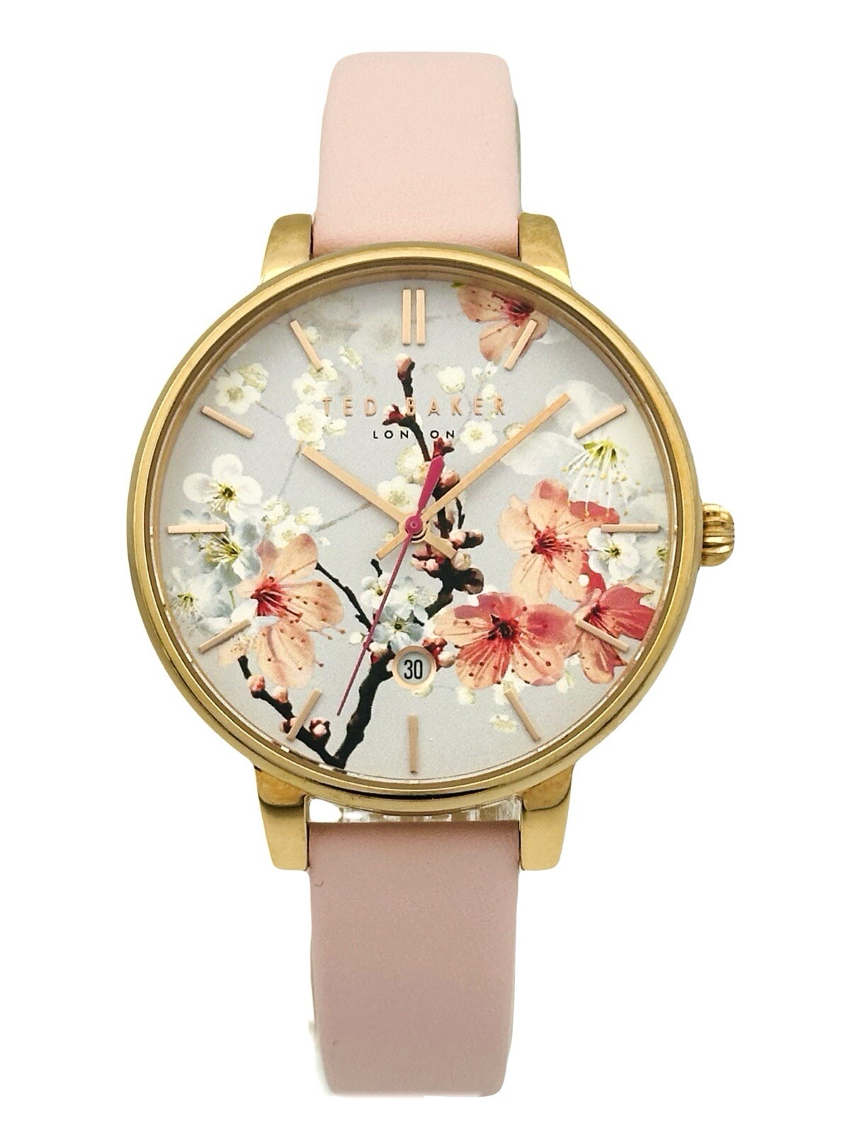 Ted Baker Kate Women’s TE10031545 Multicolour Floral Dial Pink Strap Watch