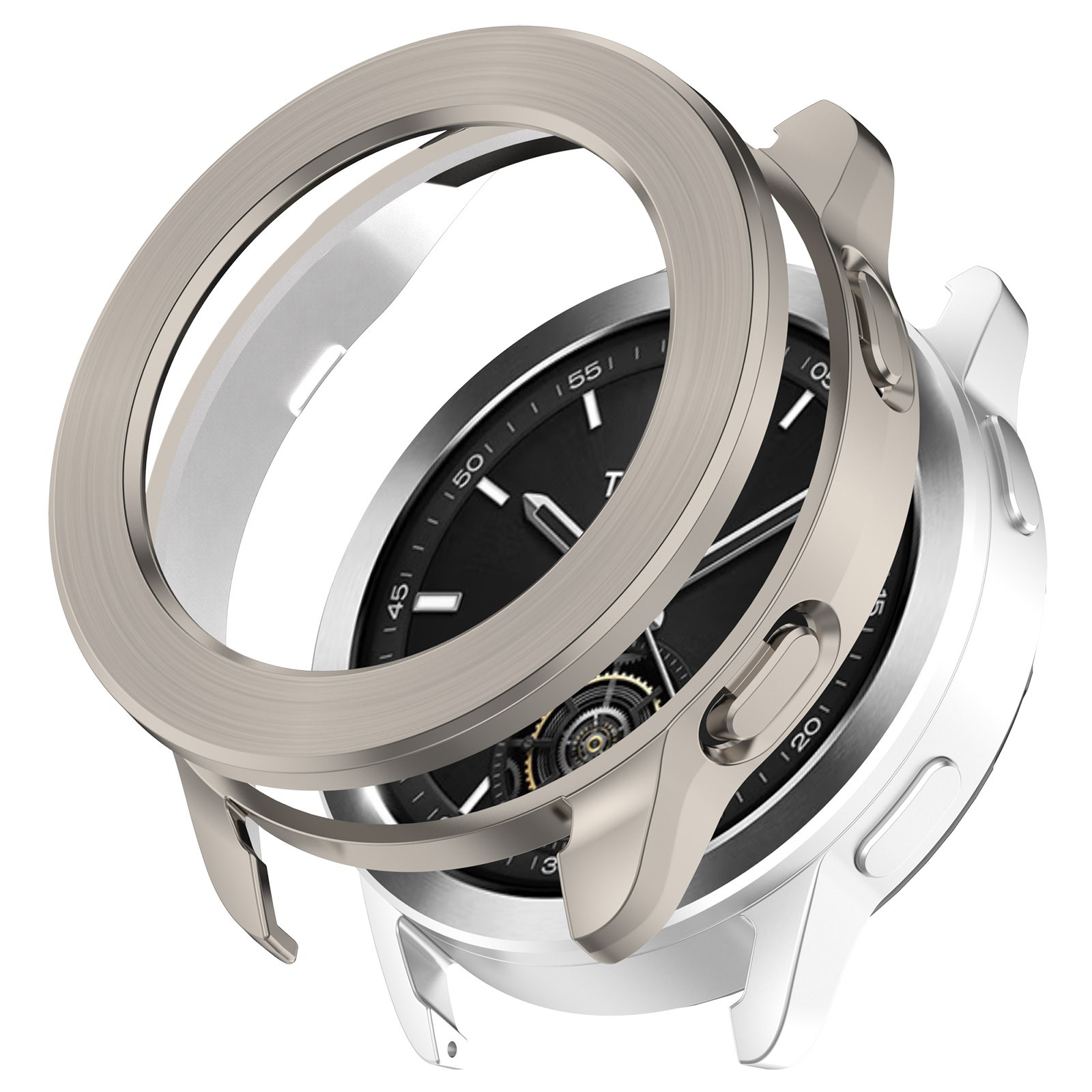 For Xiaomi Watch S3 Protective Case Cover + Replacement Bezel Protective Cover